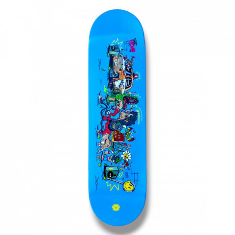 Дека для скейтборда BroStuff - Crazy Party Blue 8.375
