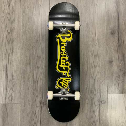 Скейтборд в сборе BroStuff - Original Logo Black 8.25 Скейтборд в сборе BroStuff - Original Logo Black 8.25