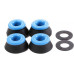 Амортизаторы для скейтборда Bones Soft Set Blue/Black